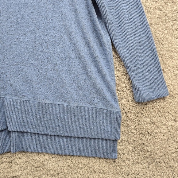 Habitat Clothes To Live In Womens Medium‎ Blue Long Sleeve Tunic Stretch Soft - Picture 2 of 11